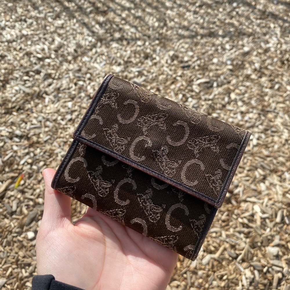 Celine C Vintage wallet